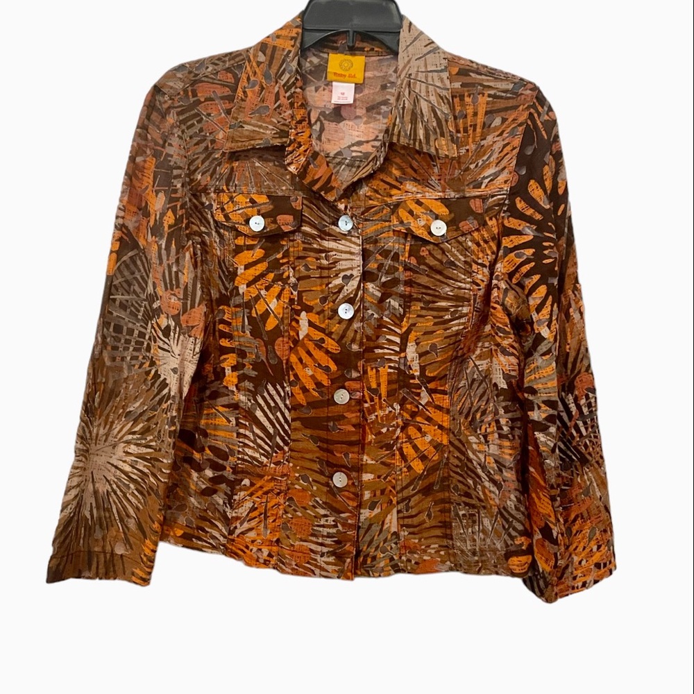 Ruby Rd Top Shacket Womens Size 12